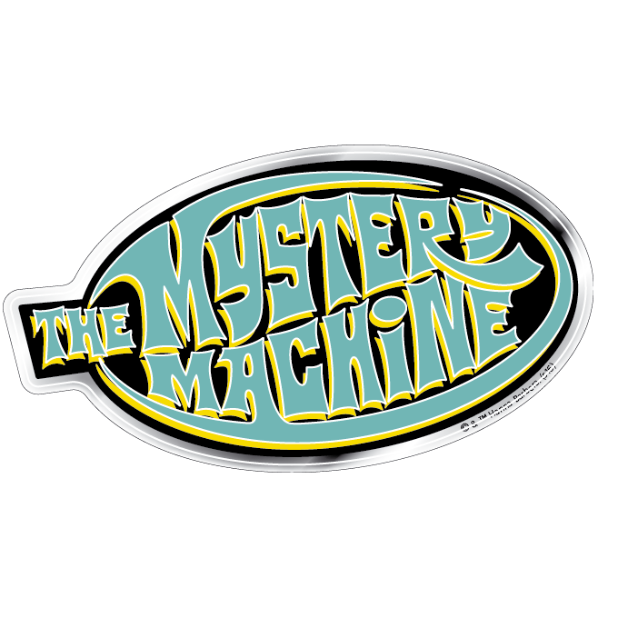 Scooby-Doo Mystery Machine Logo Decal