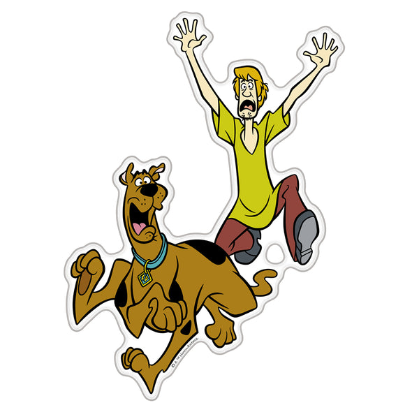 Scooby-Doo and Shaggy Running Character Decal