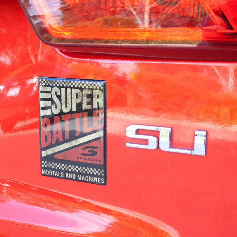 Supercars Super Battle Logo Decal