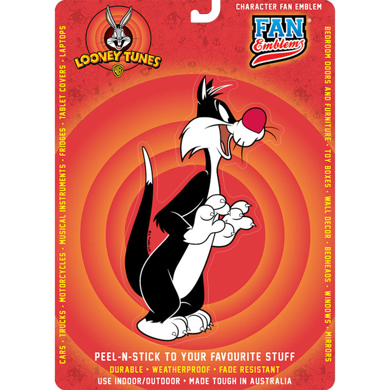 Looney Tunes Sylvester Character Decal – Fan Emblems