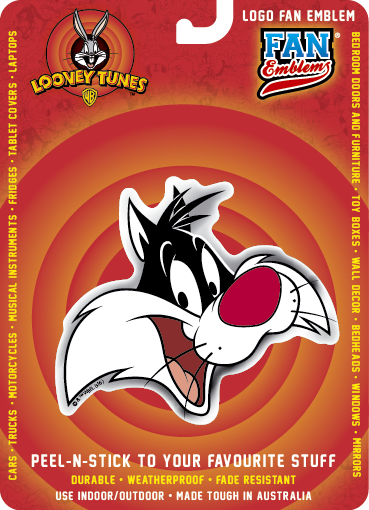 Looney Tunes Sylvester Logo Decal