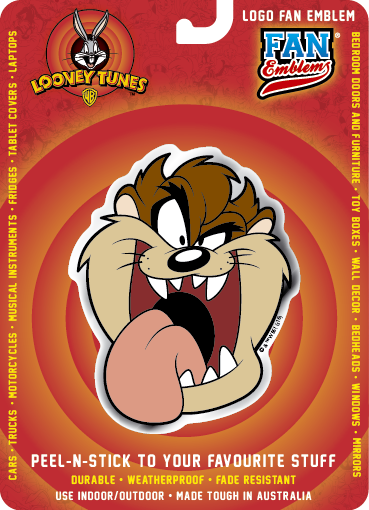 Looney Tunes Taz Logo Decal