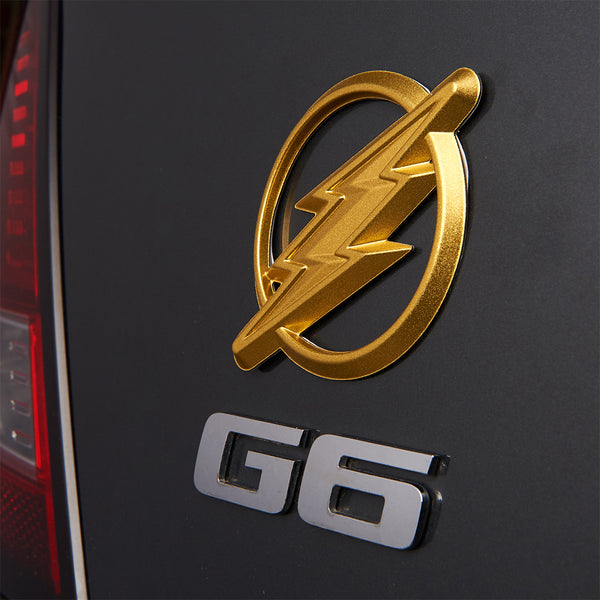 The Flash 3D Car Badge (Gold)