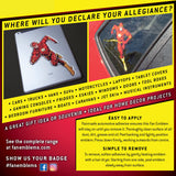 The Flash Character Decal