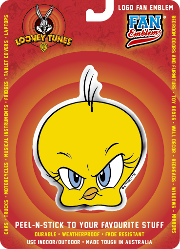 Looney Tunes Tweety Logo Decal