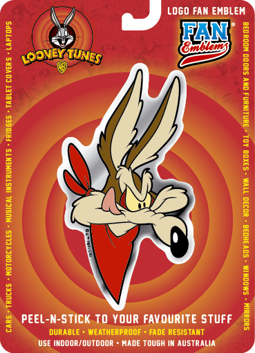 Looney Tunes Wile E. Coyote Logo Decal