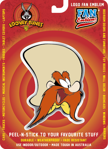 Looney Tunes Yosemite Sam Logo Decal